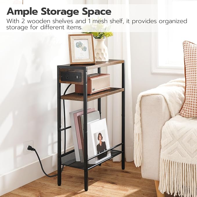 HOOBRO Small Narrow Side Table - Image 7