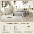 AODK Farmhouse 7 Drawer Dresser - Image 8