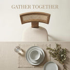 VESCASA Linen Upholstered Dining Chairs - Image 5