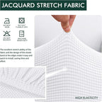 Hokway Couch Cushion Covers Stretch Cushion Covers Sofa Seat Cushion Slipcover - Image 4
