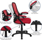 Flash Furniture Porter High Back Mesh Ergonomic Swivel Office Chair - Image 5