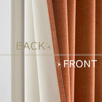 MIULEE 100% Blackout Linen Curtains - Image 6
