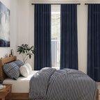 Navy Blue Curtains 80 Inches Length - Image 7