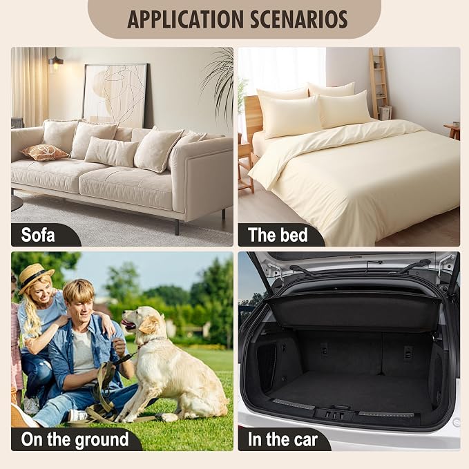 Genina Waterproof Couch Cover, Washable Anti-Slip 86.6 inch Sofa Covers - Image 6