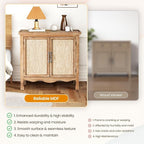 RoyalCraft Sideboard Buffet Kitchen Storage Cabinet, Solid Wood Credenza Accent - Image 7