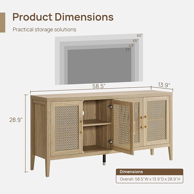 SICOTAS TV Stands for Living Room - Image 2
