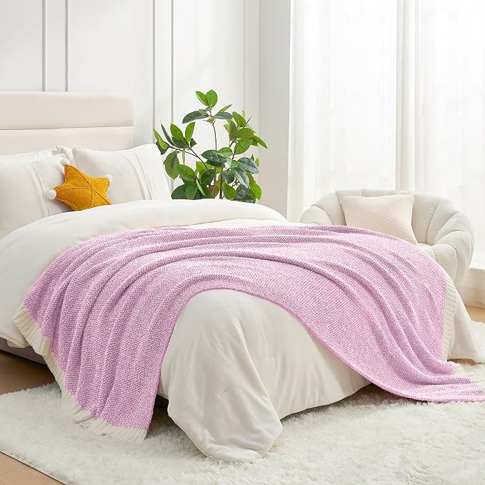 Snuggle Sac Bedding Blanket Light Purple Twin Size, Super Soft Warm Cozy by SnuggleSac