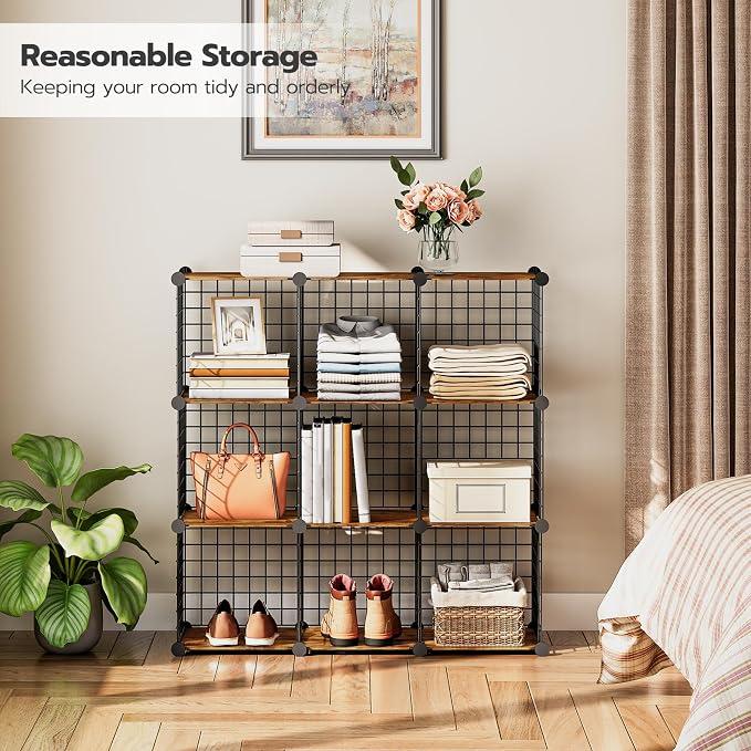 HOOBRO Foldable End Table, C Shaped Side Table - Image 9