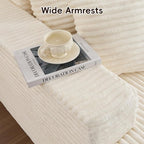 108" Boneless Couch, L-Shaped Modular Sectional Sofa - Image 7