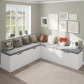 Bobve L-Shape Storage Bench by Bobve