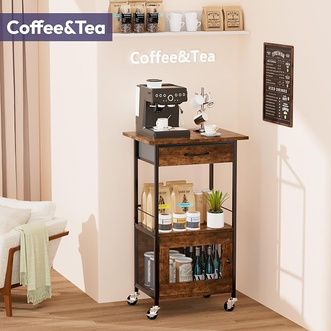 SWTYMIKI Buffets Coffee Bar Cabinet - Image 3
