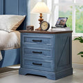 ACCOHOHO Farmhouse Nightstand by ACCOHOHO