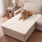 Couch Cover for Dogs, Washable Non Slip Plush Flannel Sofa Protector | Thick by hyha