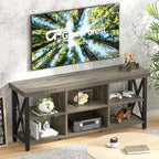 GreenForest TV Stand for TV up to 65 inches, Entertainment Center - Image 6