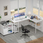 Unikito Reversible L Shaped Computer Desk - Image 2