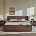 T4TREAM Fluted King Size Bed Frame - Image 3