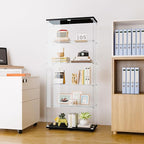 LFT HUIMEI2Y Glass Display Cabinet 5-Shelf - Image 9
