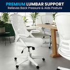 Flash Furniture Porter High-Back Swivel Office Chair - Image 10