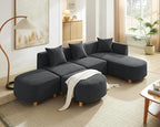 VANOMi 109.84" Modular Sectional Sofa by VANOMi