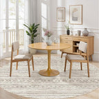 cotiled 8x8 Round Rug 8ft Circle Living Room Boho Area Rugs | Solve Modern - Image 7