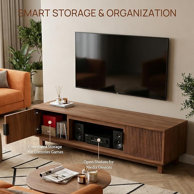 Alpen Mid Century Modern TV Stand - Image 2