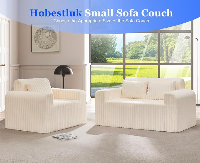 Hobestluk Single Sofa Foam Couch Sofa - Image 6