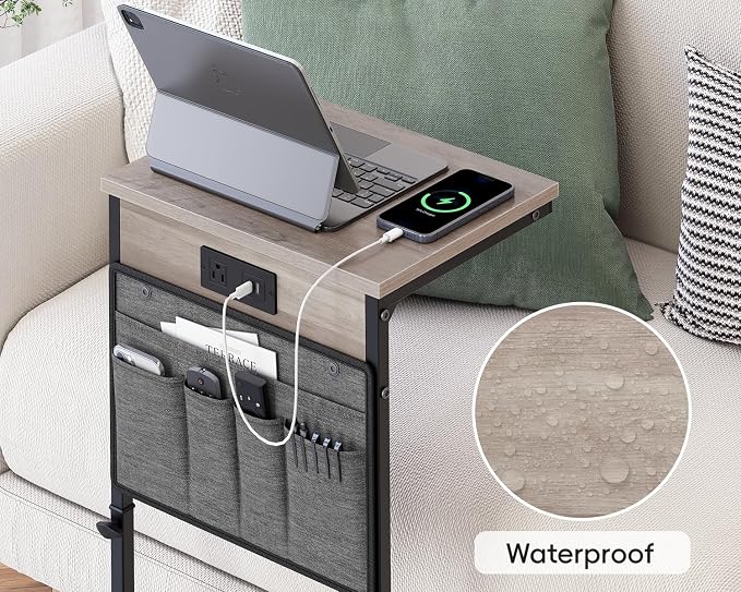 Vagusicc C-Shaped End Table Set of 2 - Image 9