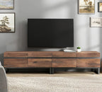 WAMPAT Modern TV Stand for 50-75 Inch TVs, Wood Entertainment Center - Image 3