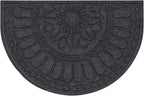 Mohawk Home Entryway Door Mat 2' X 3' All Weather Outdoor Non Slip Recycled - Image 2