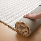 White Rabbit Striped Plush Rug 2'x6', Fluffy Faux Fur Shaggy Area Rug - Image 5
