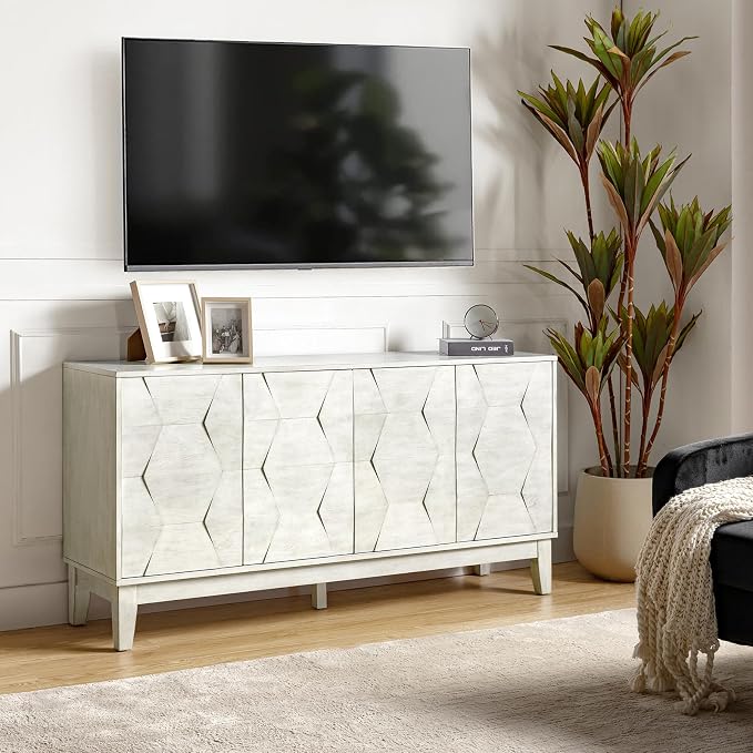 HULALA HOME Mid Century Sideboard Buffet Cabinet by HULALAHOME