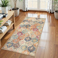 Lahome Moroccan Trellis Hallway Rug, 2x5 Washable Runner Rug Non Slip Kitchen by Lahome