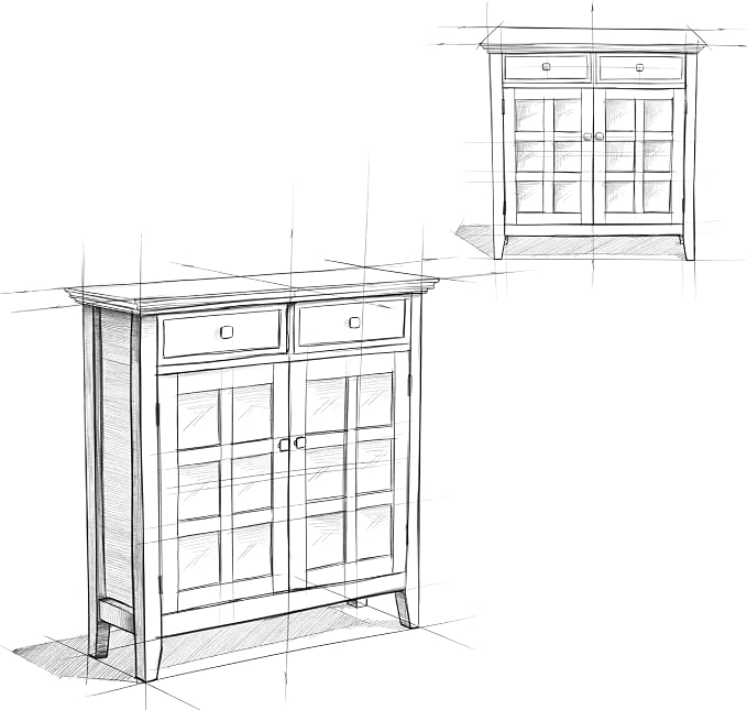 SIMPLIHOME Acadian Storage Cabinet - Image 13