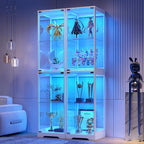 Glass Display Cabinet with Doors, Bookcase by TAGELIER