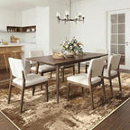 RELEANY Washable 8'x10' Abstract Area Rug - Image 3