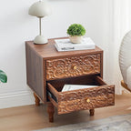 Nightstand, Farmhouse Bedside Table - Image 4