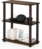 Furinno TURN-S-TUBE Storage Shelves, 3-Tier Book Shelf, Corner Shelf, Toolless by Furinno-FitsYourSpaceFitsYourBudget
