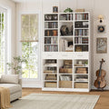 HOSTACK 75" Tall Book Shelf and Bookcase, Modern 9 Tier Bookcase by HOSTACK