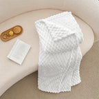 BEDELITE White Twin Blanket for Couch, Soft Cozy Gifts for Women, 60 * 80 | 3D - Image 5