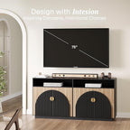 BELLEZE 65-inch Fluted Sideboard Buffet Cabinet - Image 3