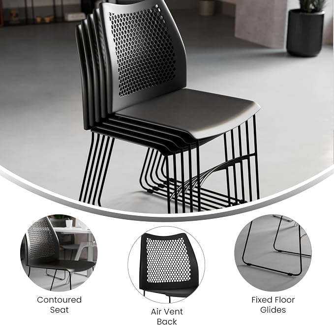 Flash Furniture Hercules Series Contoured Lobby Chairs - Image 6