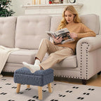 Storage Ottoman, Small Foot Stool Ottoman - Image 8
