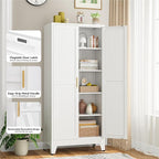 71" Tall Pantry Storage Cabinets - Image 7
