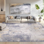 RELEANY Washable 6'x8' Abstract Area Rug - Image 3