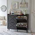 Barnyatoh Shoe Storage Cabinet, Farmhouse Shoe Organizer by Barnyatoh