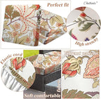 CALBODE 12Pcs High Elastic Digitally Printed Sofa Seat Cushion Cover, Soft & - Image 4
