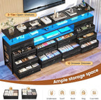 BTHFST 12 Drawers TV Stand Dresser - Image 5