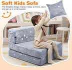 MeMoreCool Kids Floor Mattress Glow in The Dark, Convertible Sofa Couch - Image 2