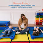 ECR4Kids Stackable Kiddie Cot, Ready-To-Assemble, Toddler Size, Classroom - Image 3