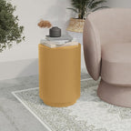 LeisureMod 14” Wide Round Side Table in Fiberstone - Image 6